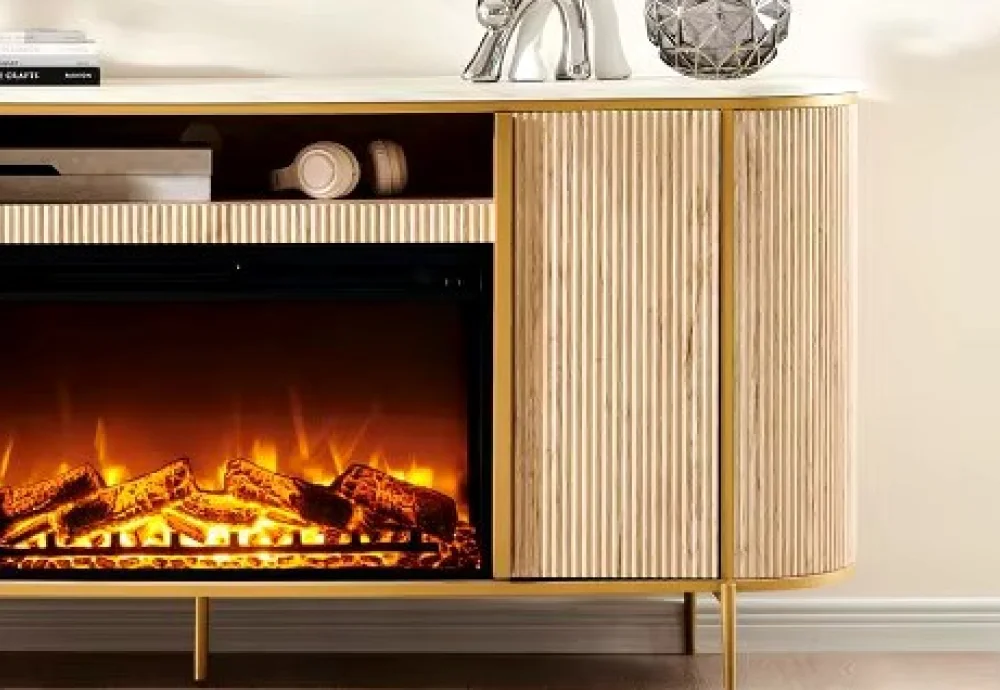 electric fireplace and heater
